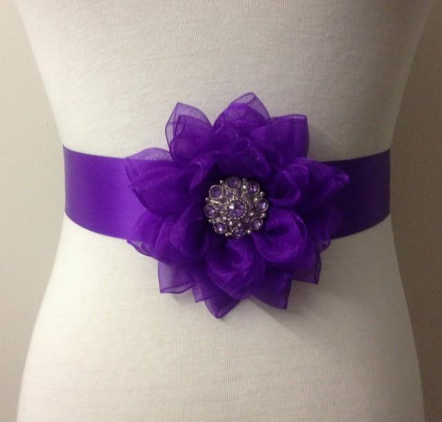 purple bride to be sash