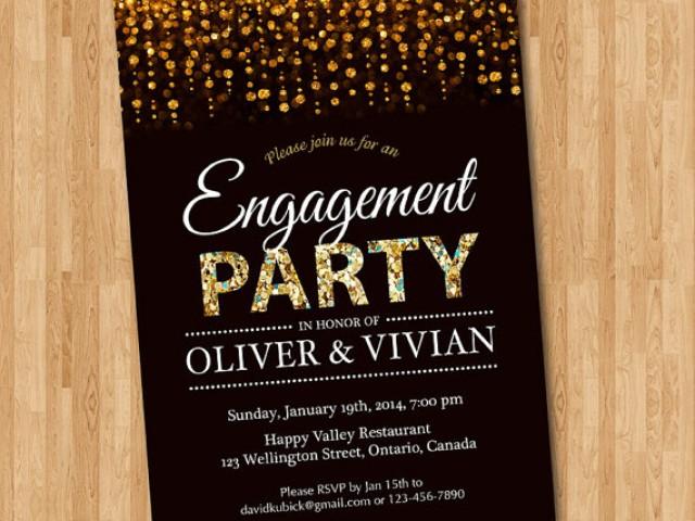 Engagement Party Invitation. Engagement Dinner Invite ...