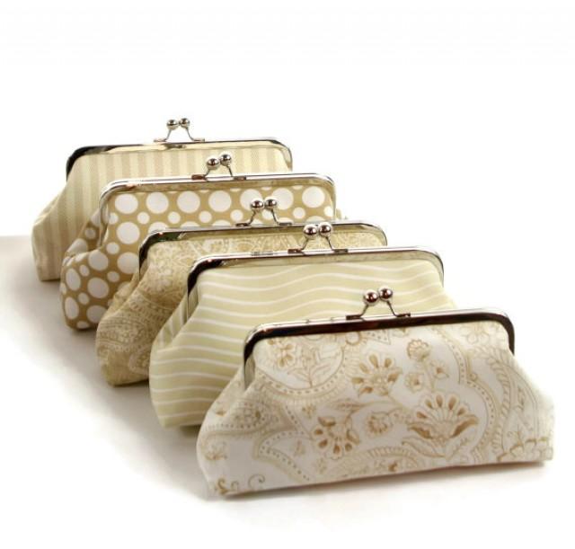 Bridesmaid Gifts Wedding Party Purses Custom Personalized Bridesmaid
