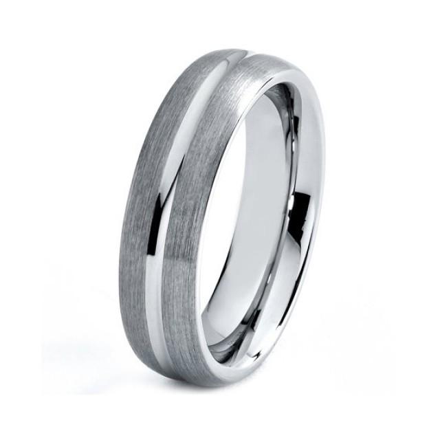 Titanium Wedding Band Men Titanium Rings Mens Wedding Band