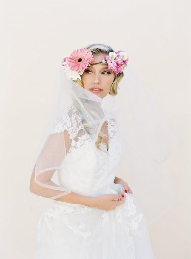 horsehair edge cathedral veil