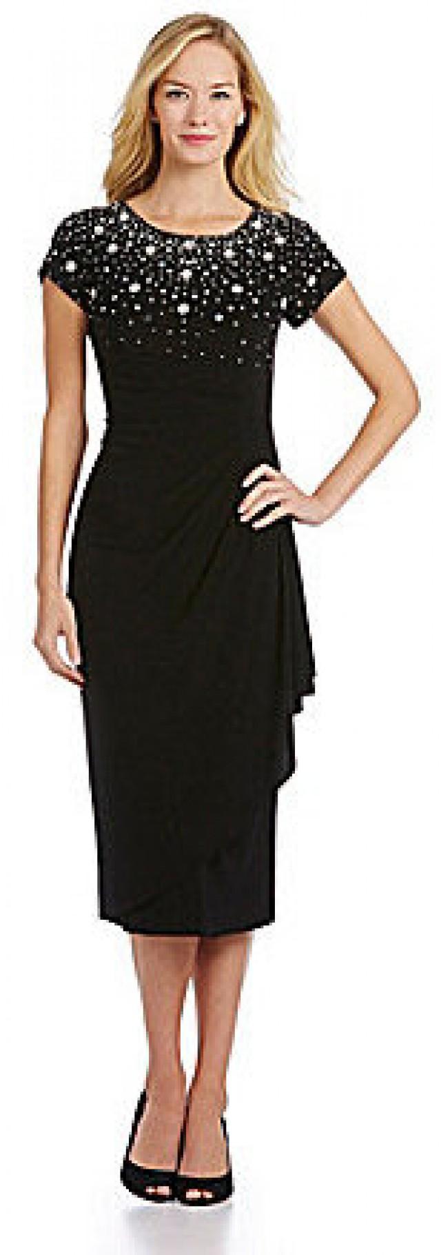 Alex Evenings Tea Length Dress