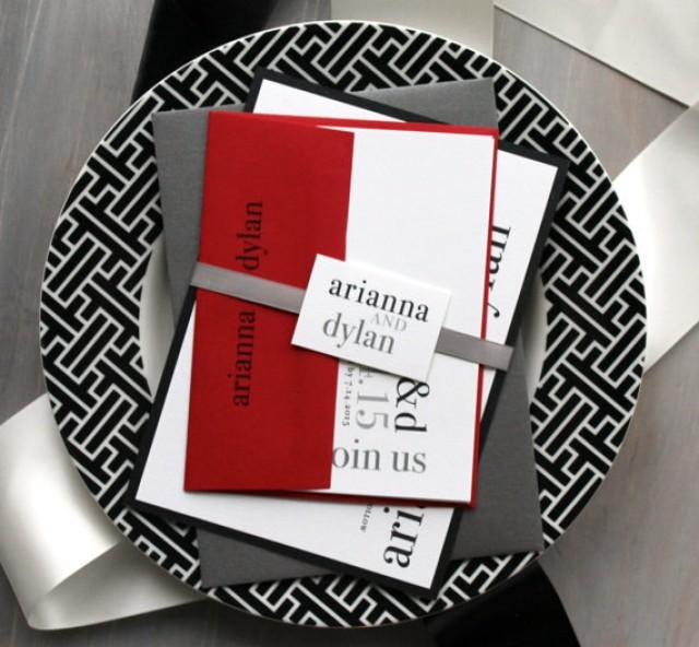 modern wedding invitations wedding