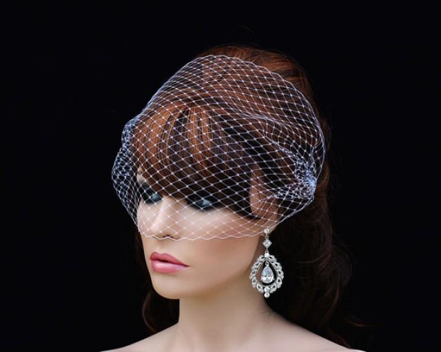 Birdcage Veil , Bird Cage Veil , Bridal Veil , Bachelorette Blusher , Short Veil , Bridal Hair