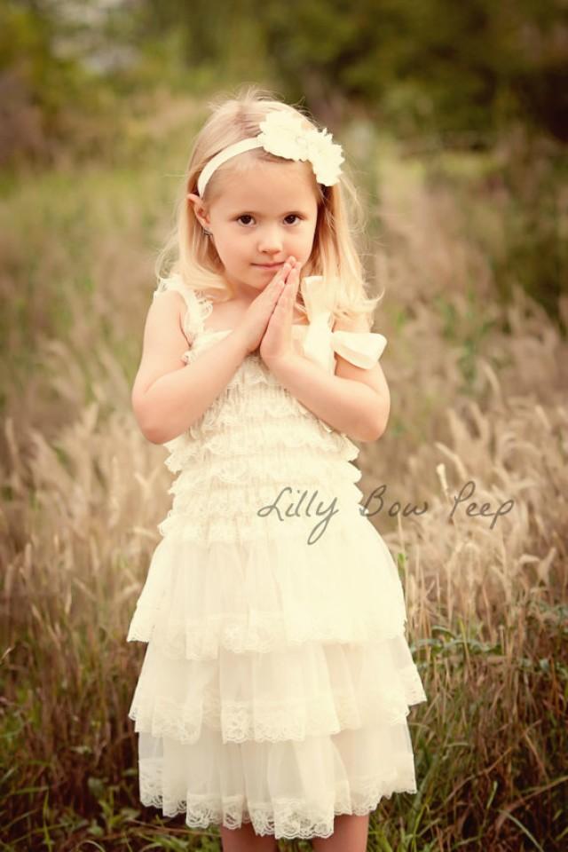 Baptism Dress Flower Girl DressIvory Lace DressBaby Girl ClothesNewborn Girl Dress Baptism Dress Flower Girl DressIvory Lace DressBaby Girl ClothesNewborn Girl Dress