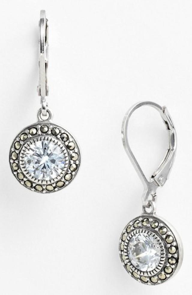 Marcasite earrings Outlet
