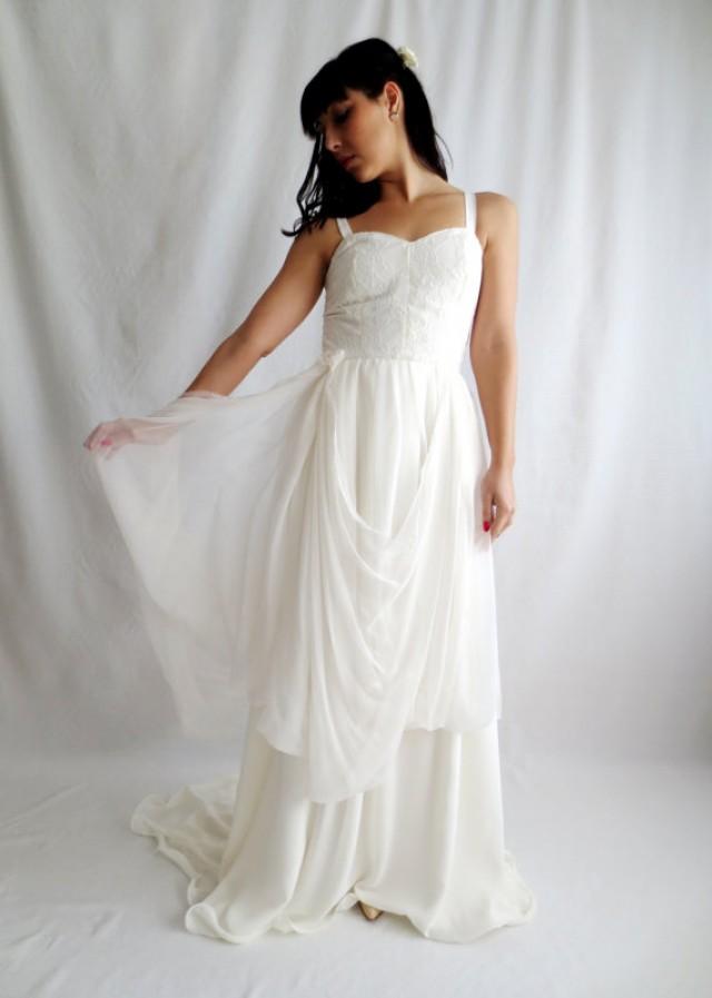 Wedding Dress, Boho Wedding Dress, Bohemian Dress, Hippie Wedding Dress