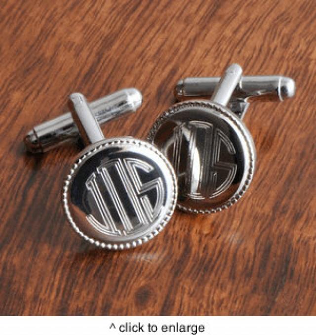 Personalized Cuff Links Groomsmen Gift Engraved Cufflinks