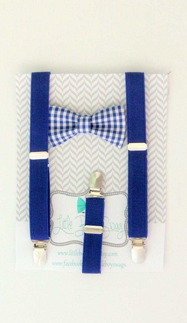 Baby Boy Bow Tie Suspender Set, Boys Bow Tie, 1st Birthday Boy, Ring