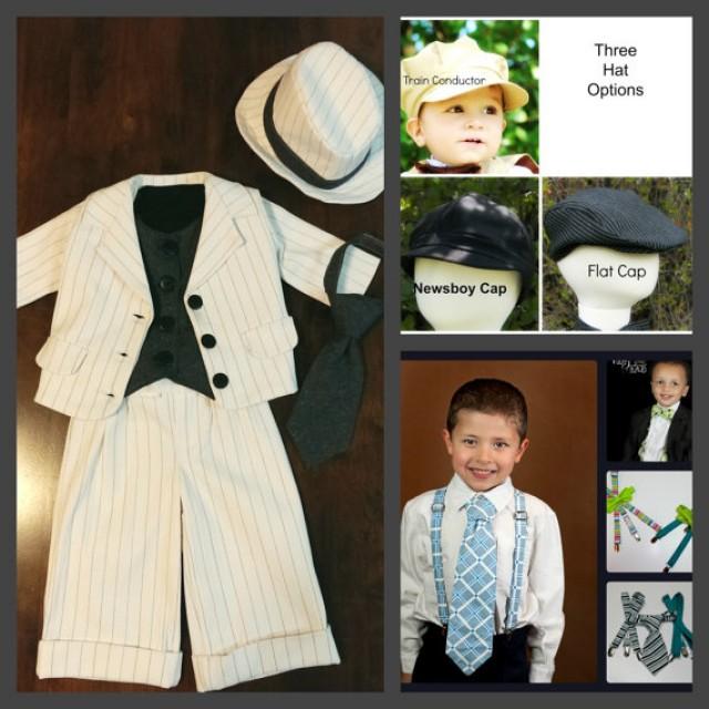 boys pants with suspenders