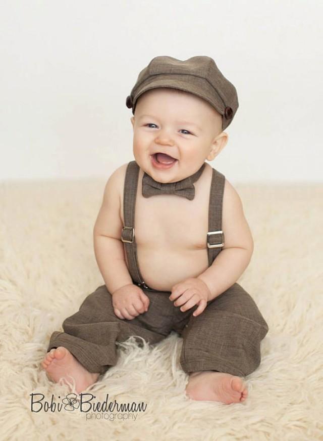 baby boy pants with suspenders