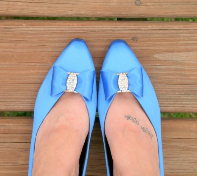 fancy blue heels