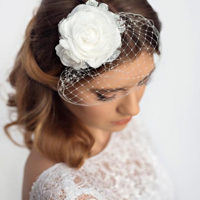 Birdcage Veil Wedding Hair Piece 2228878 Weddbook