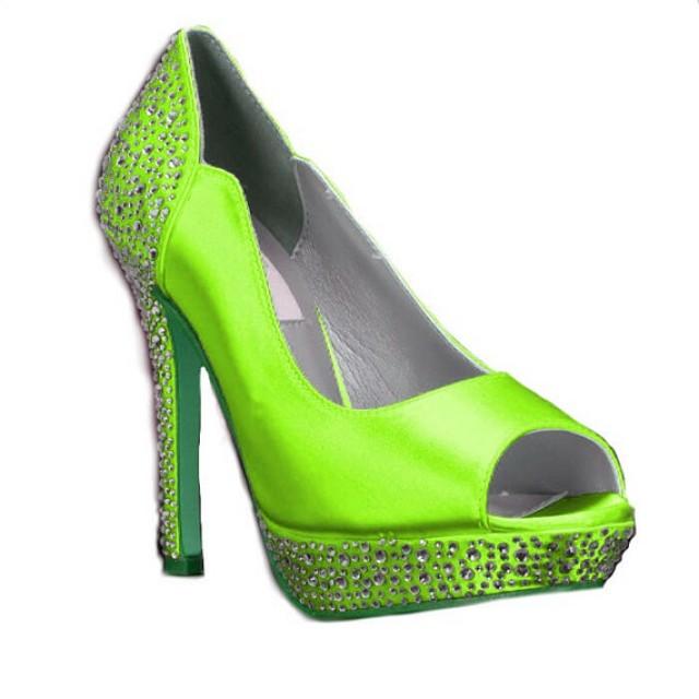 turquoise and purple shoes