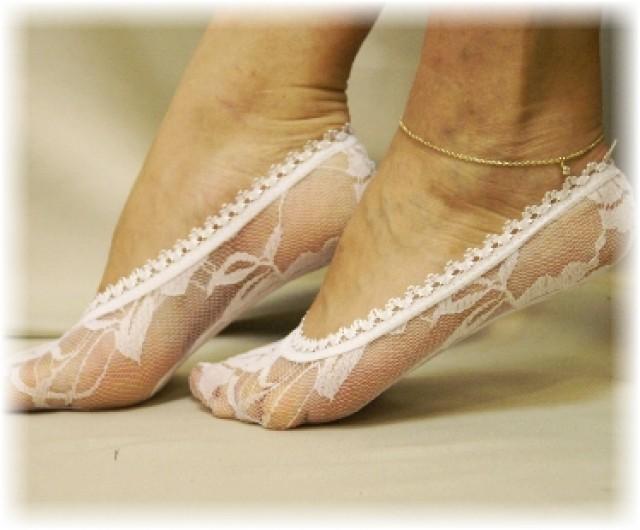 heels with lace socks