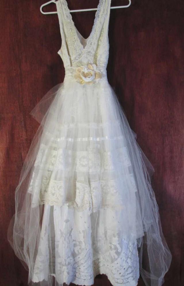 RESERVED For Lindym8606 Deposit For Custom Wedding Dress By Vintage