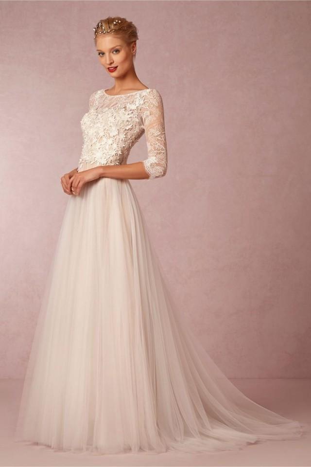 Long Sleeved & 3/4 Length Sleeve Wedding Gown Inspiration #2231104