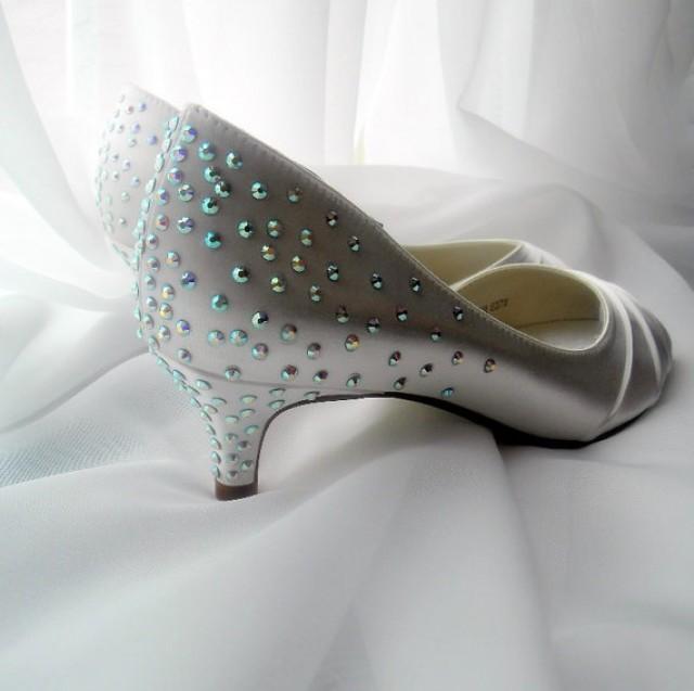 wedding shoes with swarovski crystals