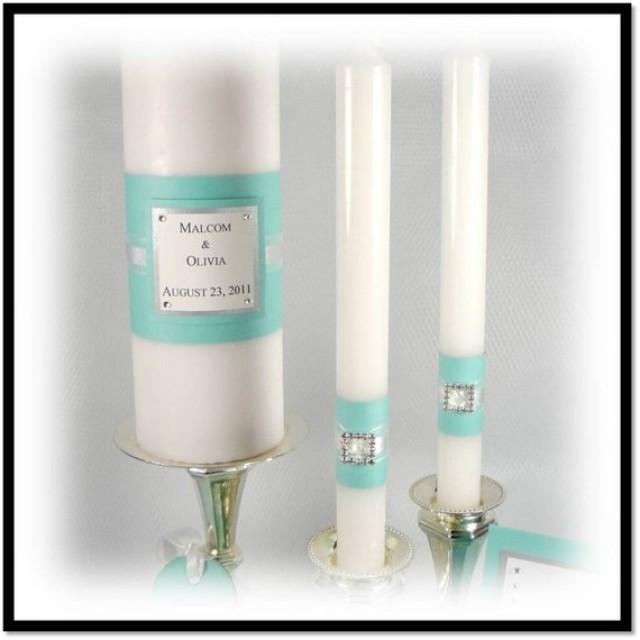 Ceremony Tiffany Style Unity Wedding Candle Set 2232897 Weddbook