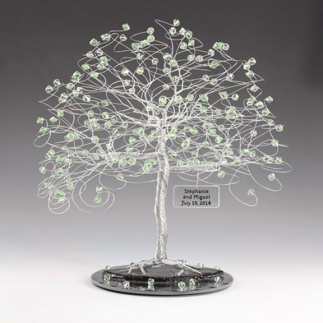 Personalized Wedding Cake Topper Tree Cake Topper Sculpture Size 8x9