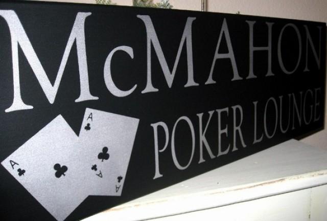 Custom Wood Sign Groomsmen Gifts Personalized Man Cave Sign Game
