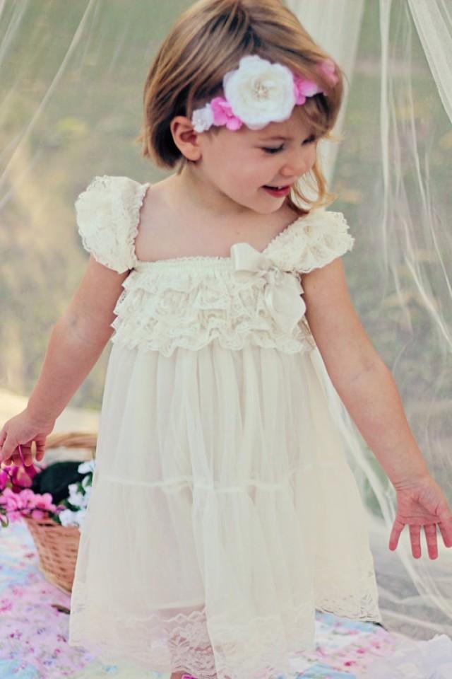 hippy flower girl dresses