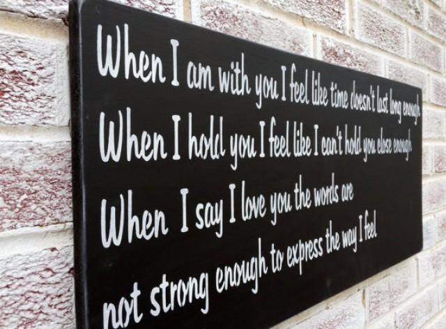 Custom Wedding Sign Personalized Wedding Signs Wedding Vows
