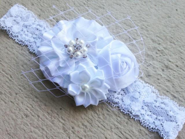 baptism headpieces for babies