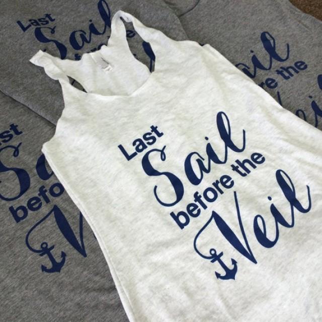 nautical bridesmaid shirts