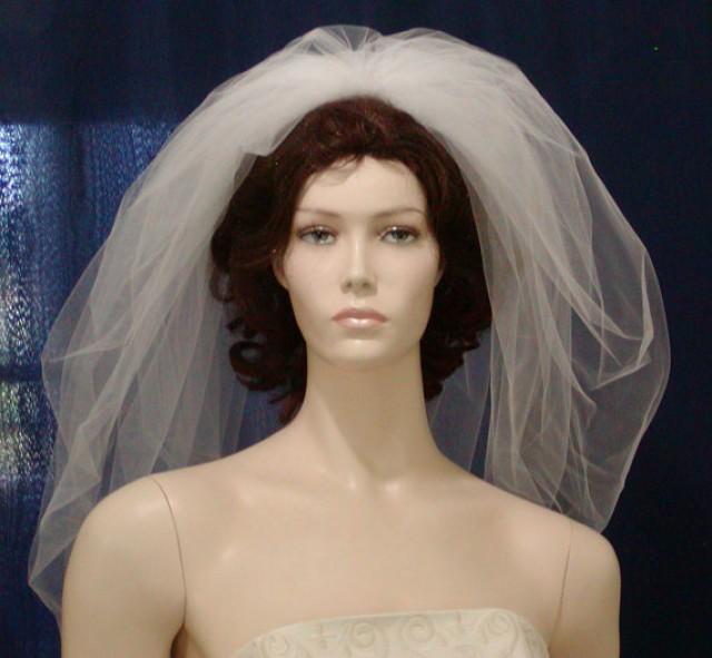 Wedding Veils Wedding Veil Bridal Veils Bubble Bridal Veil LIGHT IVORY
