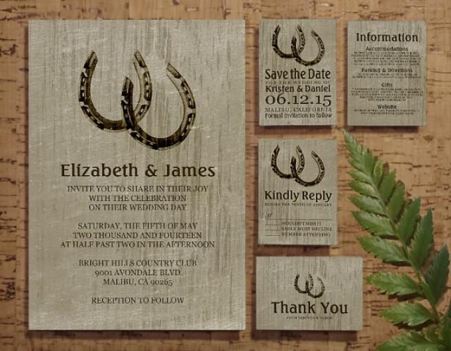 wedding invitations reply by date vintage horseshoes wedding invitation set suite invites wedding invitations reply by date vintage horseshoes wedding invitation set suite invites