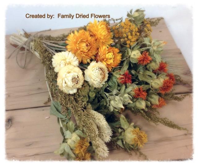 Prairie Sunset Collection DIY Bundle Of Coordinating Flowers Dried