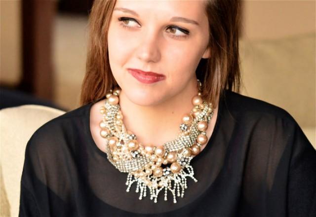 big wedding necklace