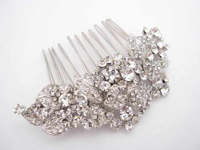 Wedding Hair Accessories Rhinestone Bridal Comb Bridal Hair Piece
