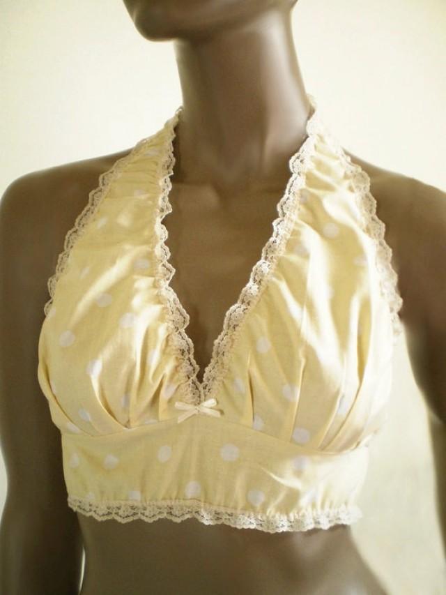 cotton sleep bralette