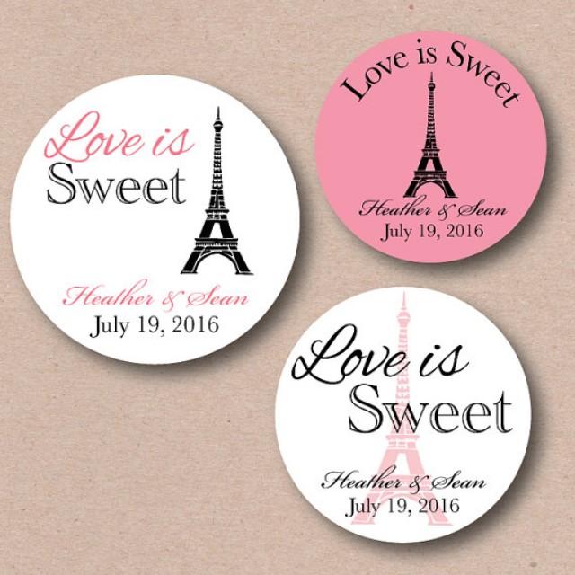 French Parisian Themed Wedding Stickers Bridal Shower Favor Labels French Parisian Themed Wedding Stickers Bridal Shower Favor Labels