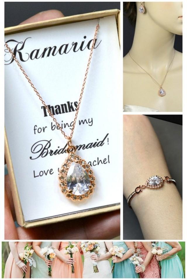 Wedding Jewelry Bridesmaid Gift Bridesmaid Jewelry Bridal Jewelry Tear