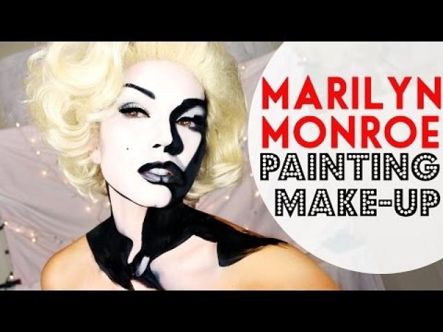 Health And Beauty Marilyn Monroe Makeup Painting 2247249 Weddbook