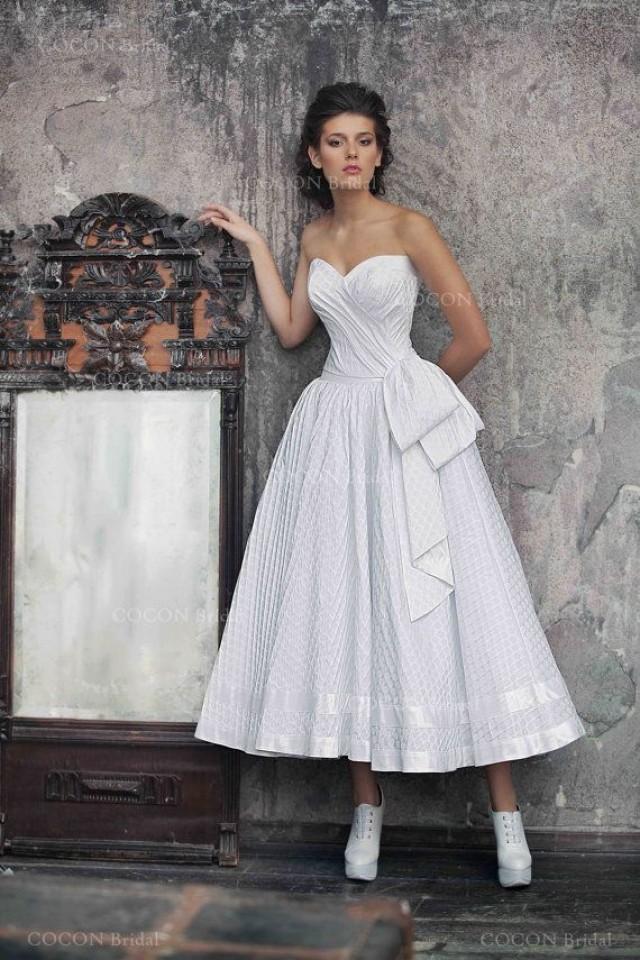 polka dot dress for a wedding