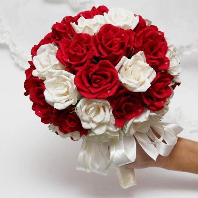 Paper Wedding Bouquet, Wedding Bouquets, Bridal Bouquet, Paper Bouquet