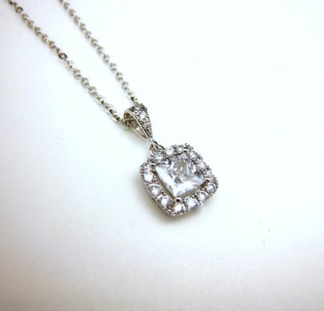 pendant necklace wedding