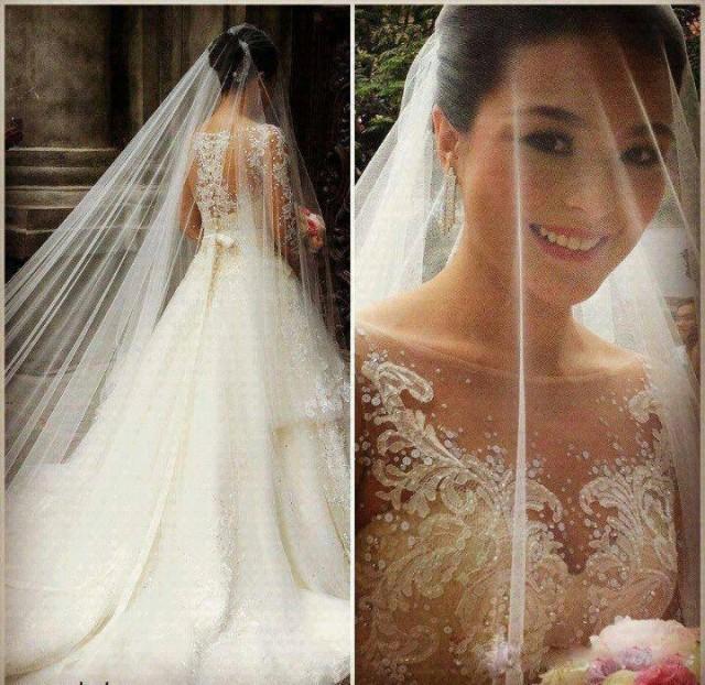 Sexy Vintage Vestido De Noiva 2014 Backless Gelinlik Modelleri Covered Button Wedding Dresses Long Sleeve Lace Sheer Bridal Gown Bo3770 Online With 156 42 Piece On Hjklp88 S Store 2251587 Weddbook