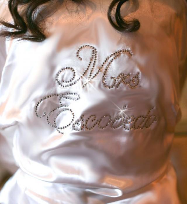 rhinestone robe