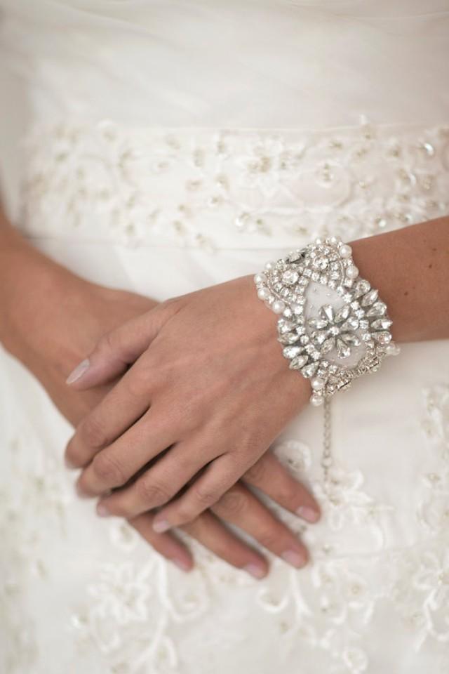 Wedding Pearl Bracelet, Bridal Jewelry, Bridal Bracelet, Wedding