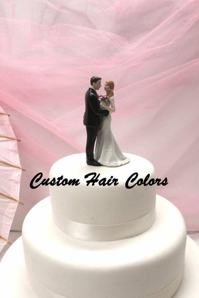 Main Squeeze Cheeky Couple Funny Wedding Cake Topper 
