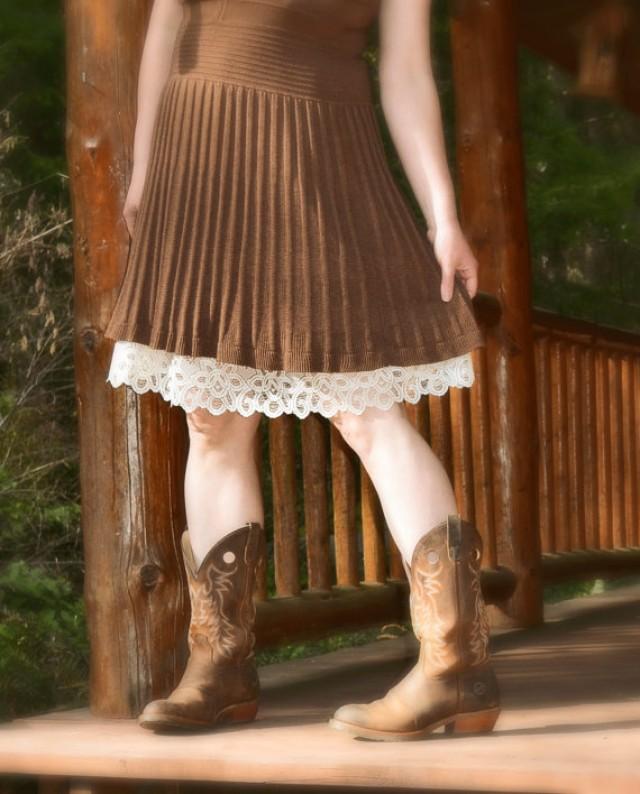 Slip Skirt Extender Ivory Aline Half Slip Choose The Lace Petticoat