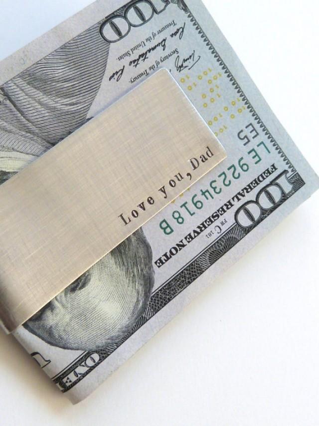 father of the bride money clip