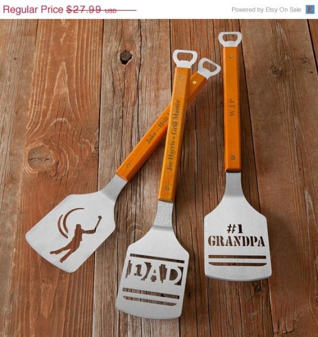 Personalized BBQ Spatula Grilling Tools For Dad Father's Day Gift
