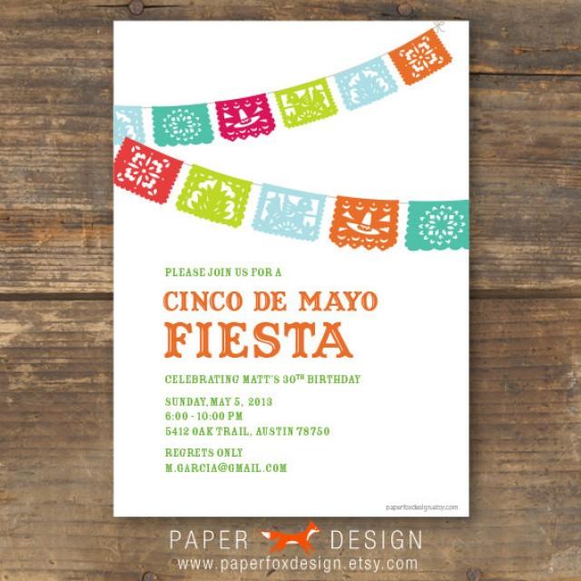 Cinco De Mayo Fiesta Party Invitation Printable 2257783 Weddbook