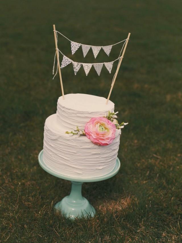 Lace Wedding Cake Topper 2 Row Lace Wedding Cake Topper Baby